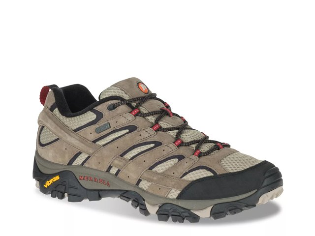 Merrell Moab 2 Waterproof Hiking Shoe - Men's - Free Shipping | DSW