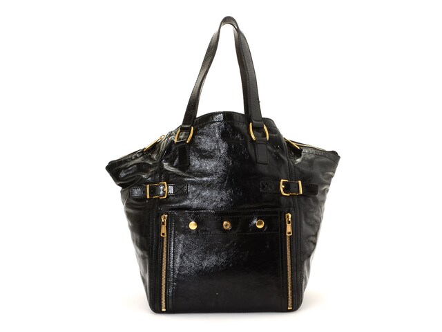Yves Saint Laurent - Vintage Luxury Downtown Leather Tote - Free ...