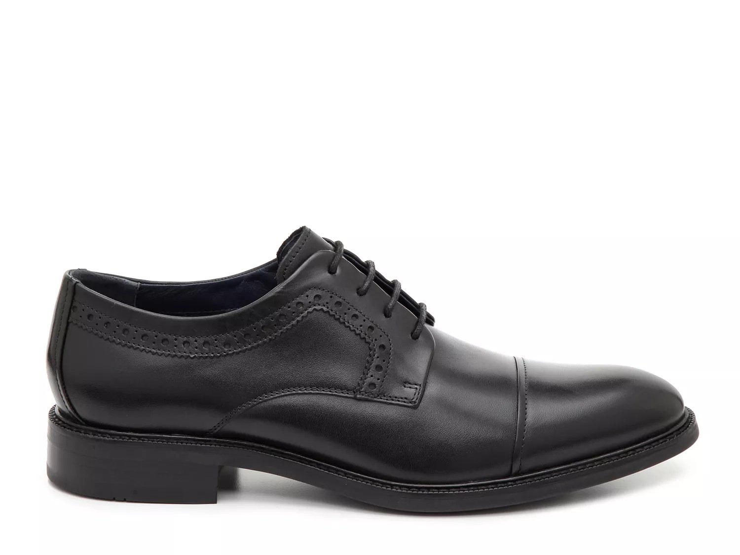 cole haan black cap toe oxford