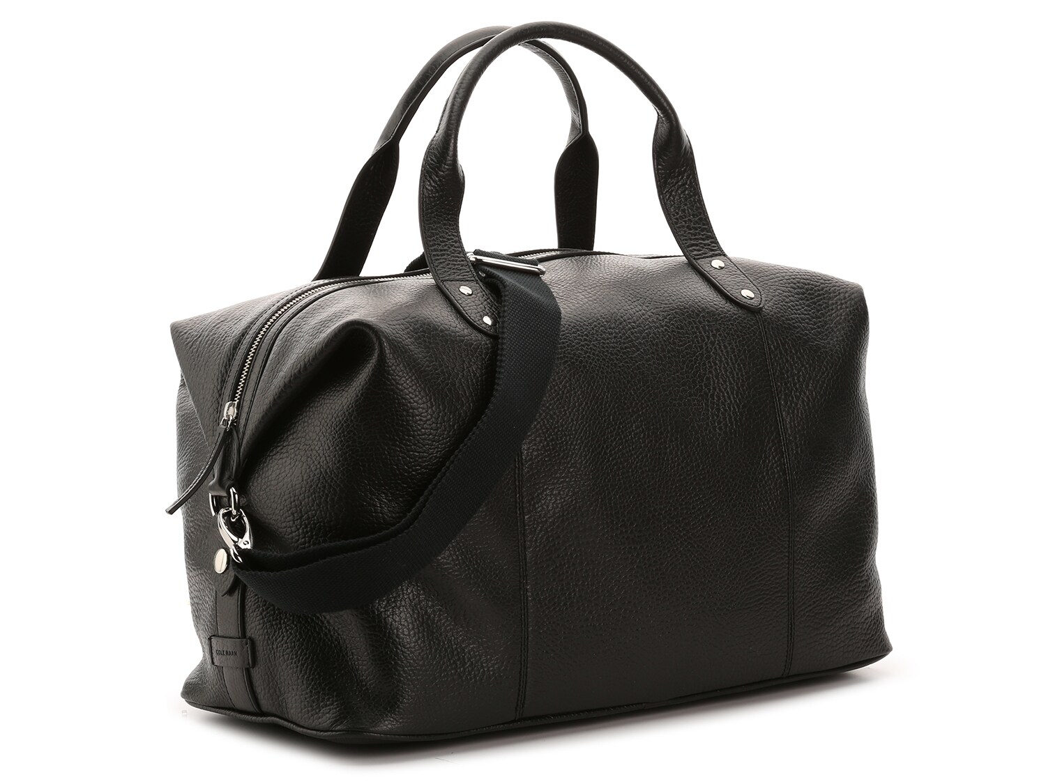 cole haan saunders leather duffel bag