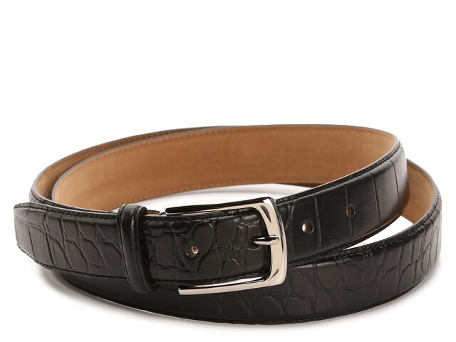 Cole Haan Croco Men's Leather Belt - Free Shipping | DSW