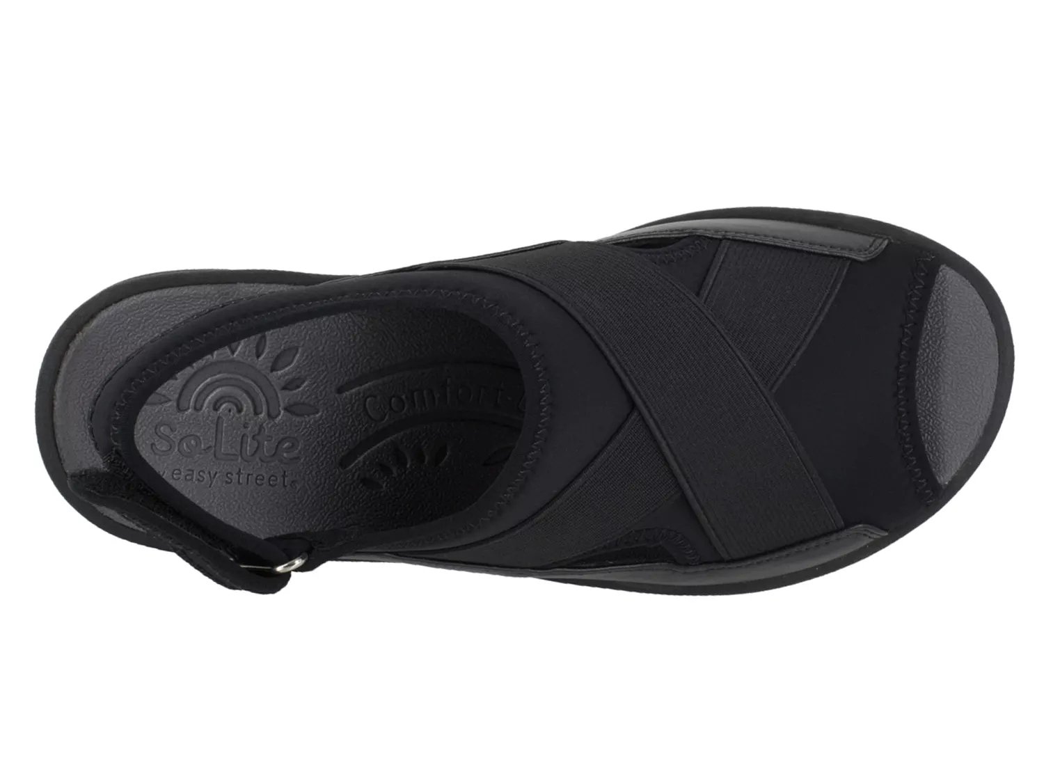 easy street delight wedge sandal