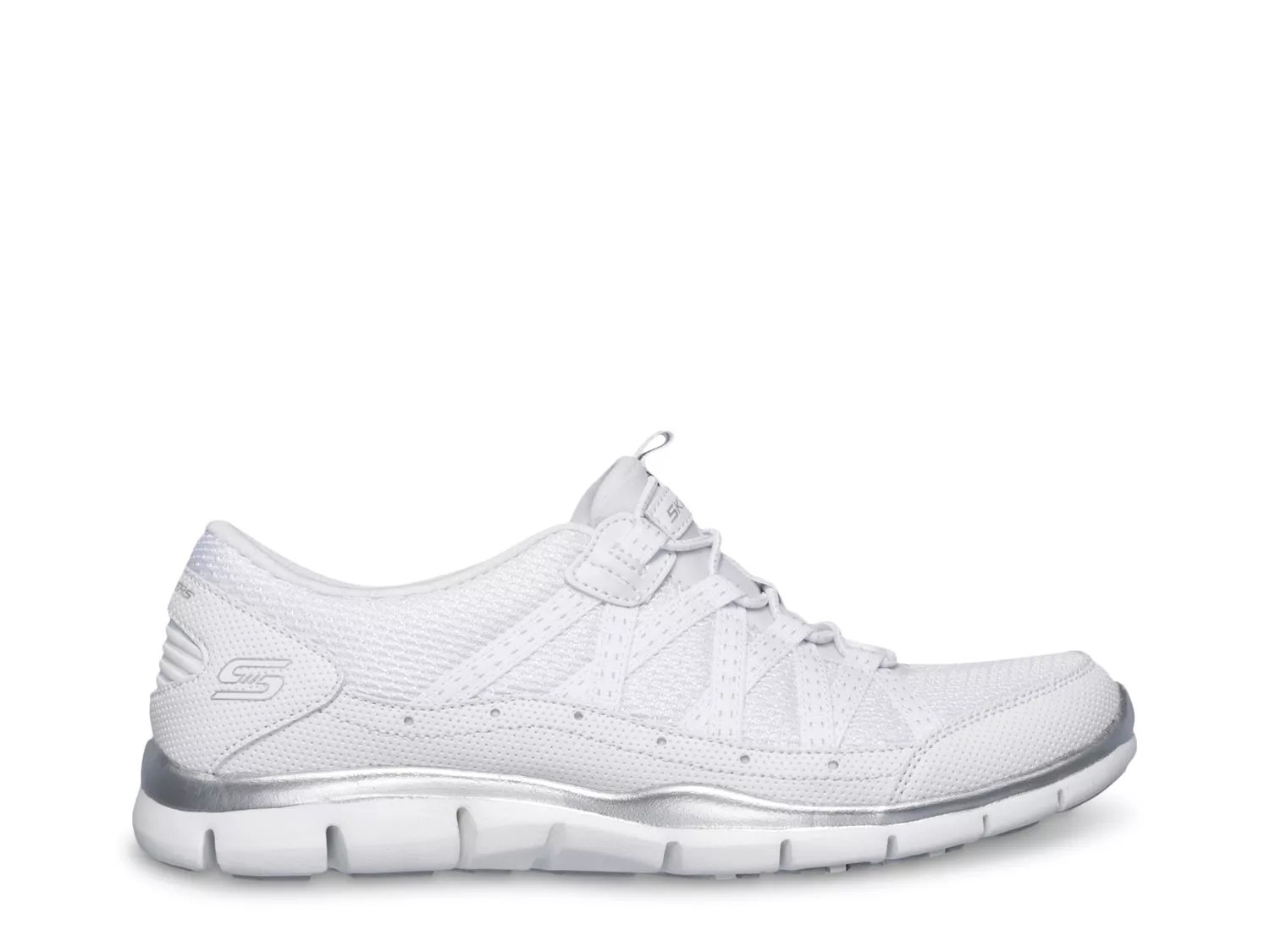 skechers gratis strolling white uk