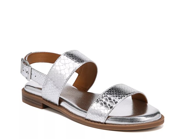 Franco sarto cheap silver sandals