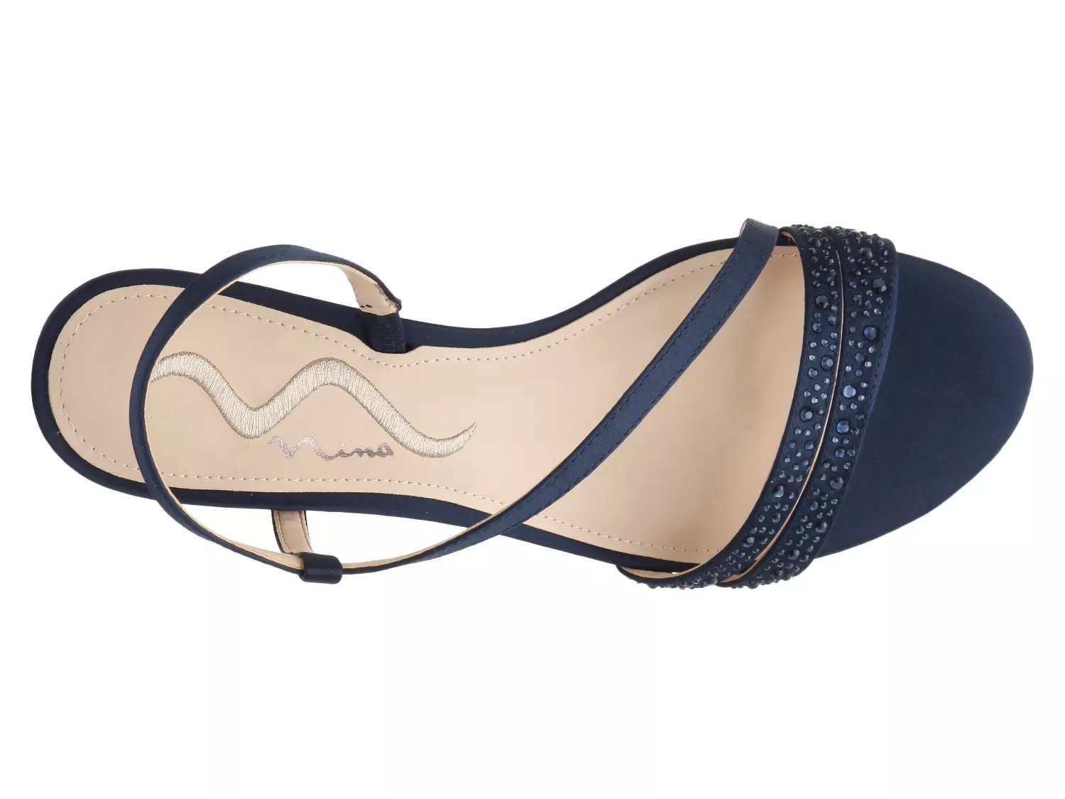 dsw navy blue flats