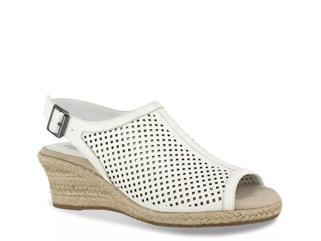 Easy street stacy women's espadrille wedges on sale