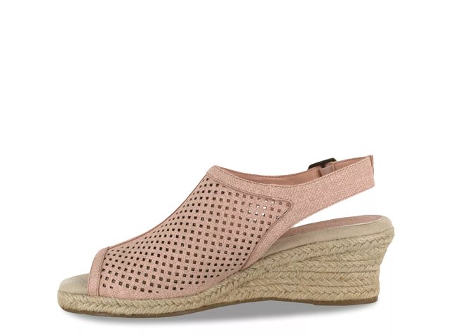 Easy Street Stacy Espadrille Wedge Sandal Free Shipping DSW