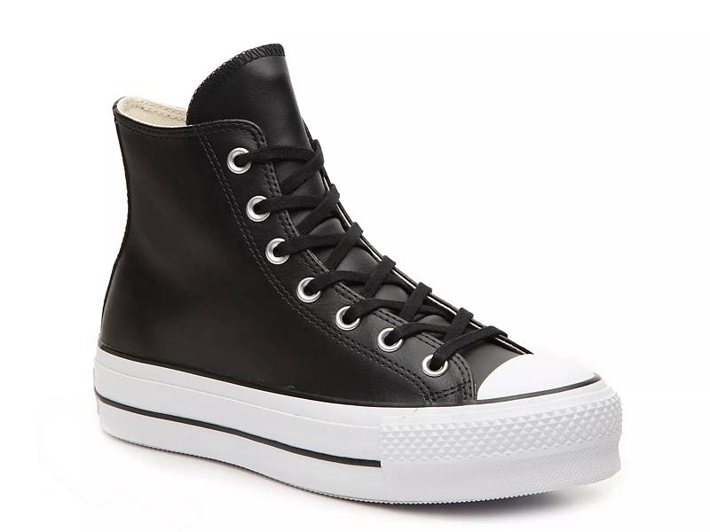 white platform converse high tops