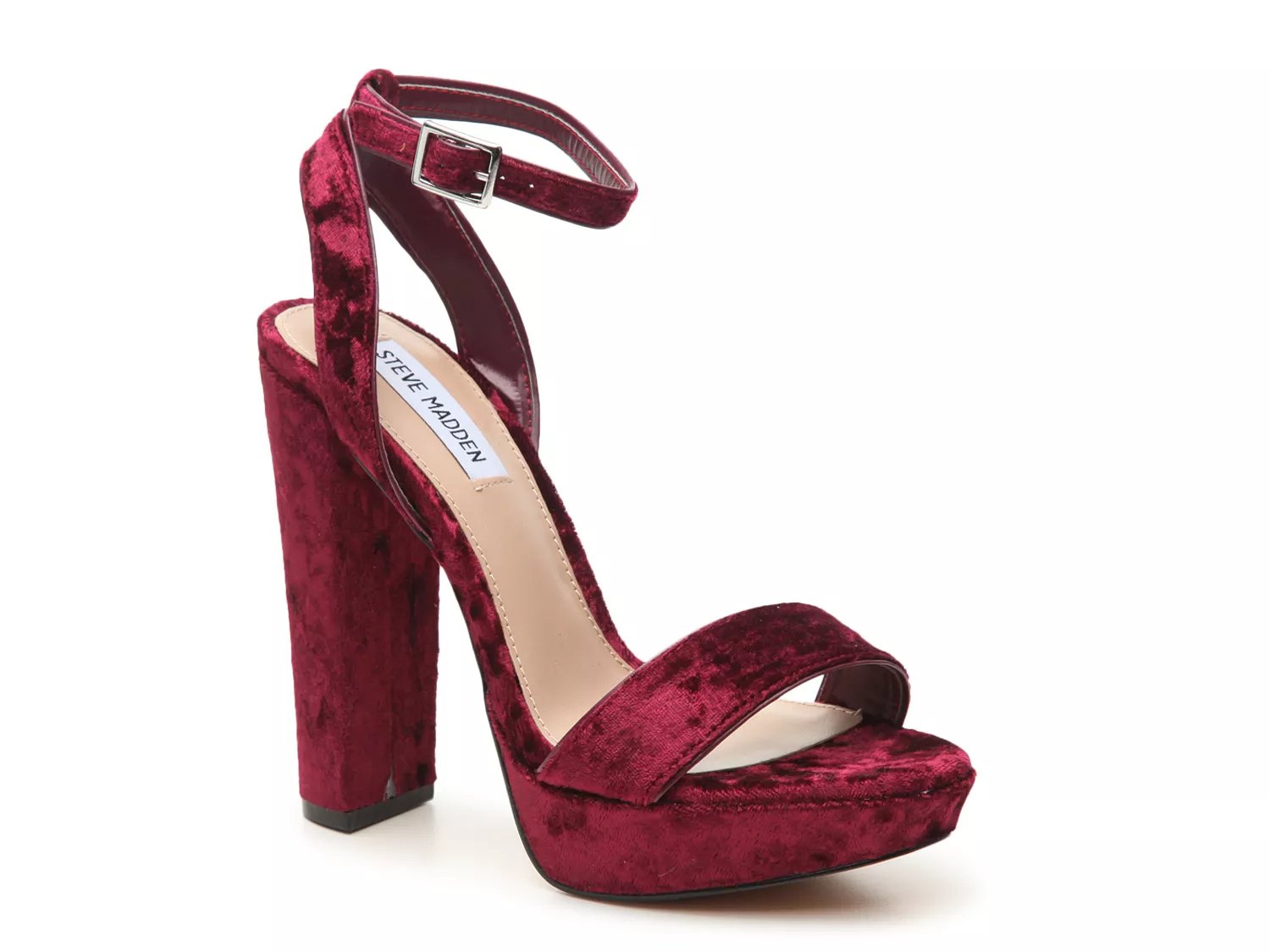 steve madden velvet sandals