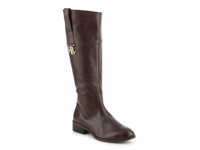 Lauren Ralph Lauren Merrie Wide Calf Riding Boot