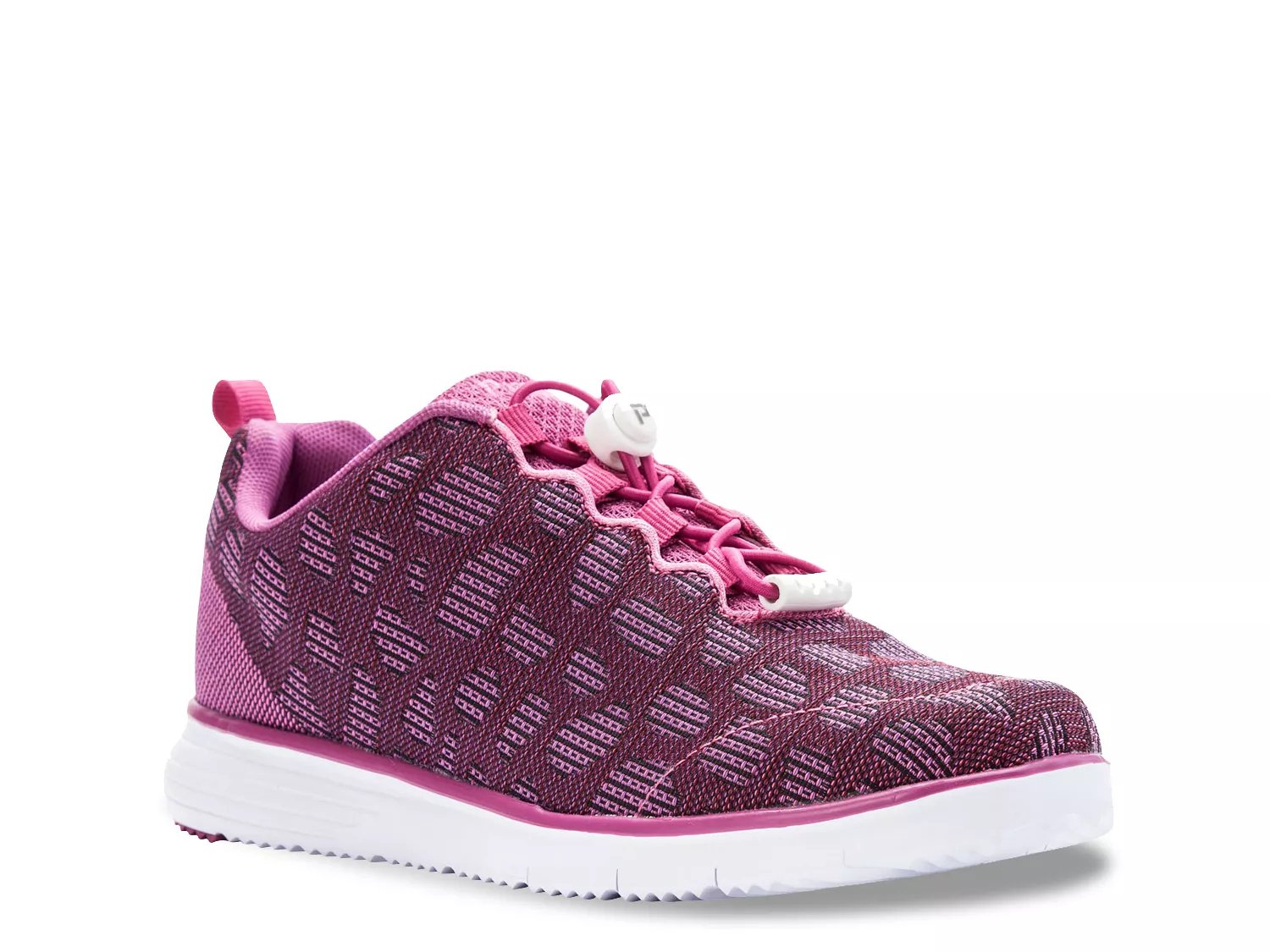 pink walking shoes