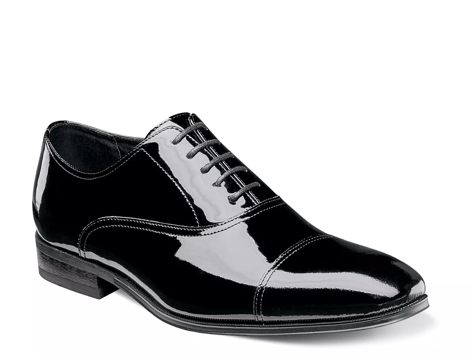 cap toe oxford with tuxedo