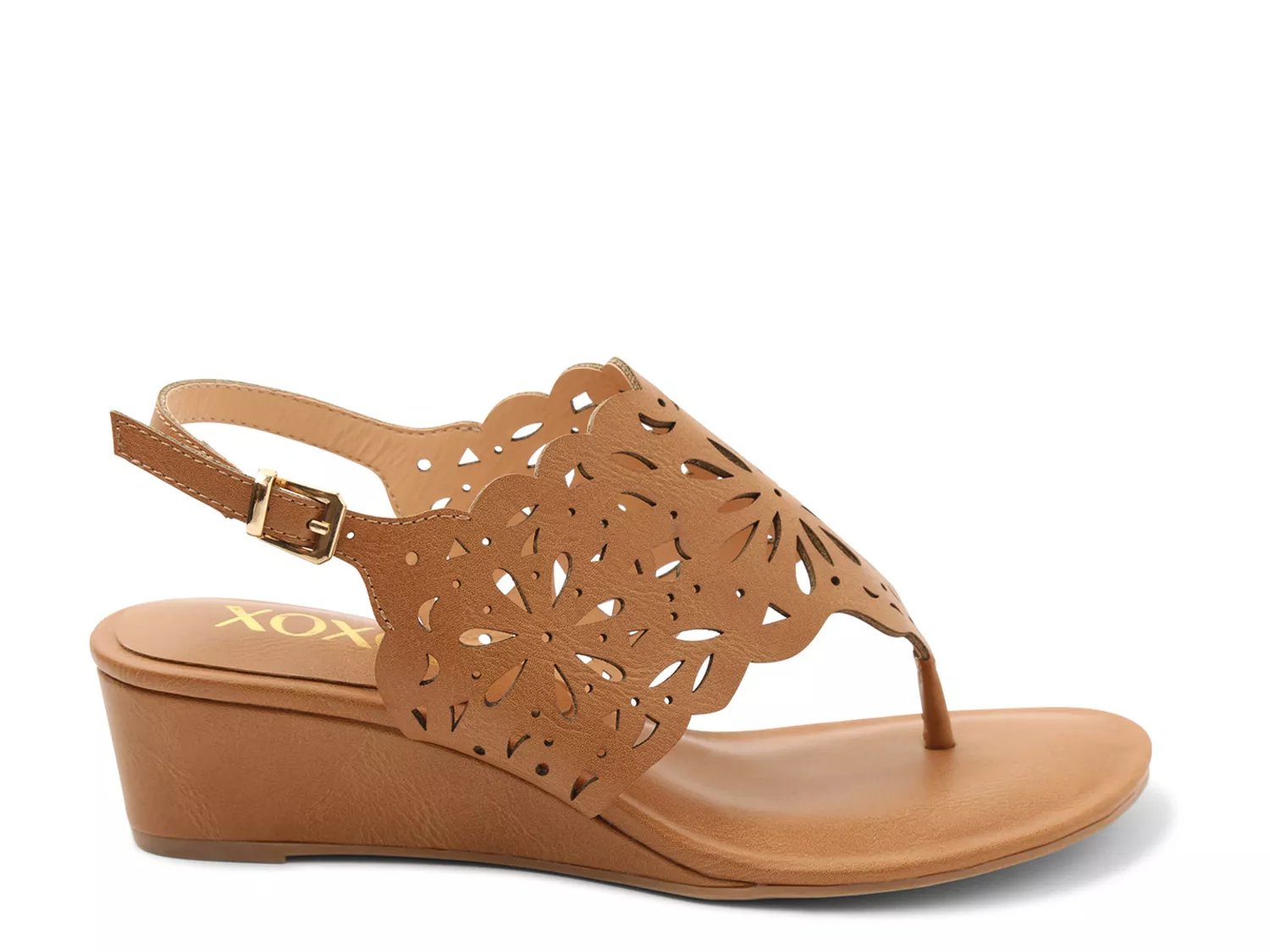 XOXO Frazer Wedge Sandal DSW