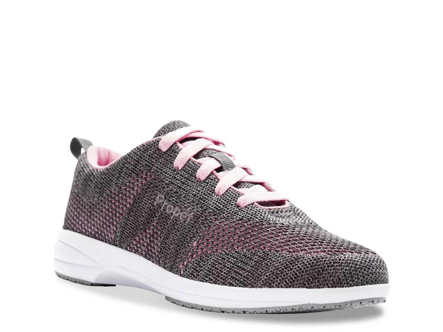 Propet Washable Walker Work Sneaker | Women's | Dark Grey/Light Pink | Size 8 | Sneakers