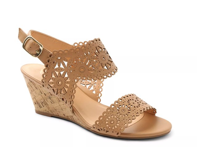 Xoxo black wedge sandals discount