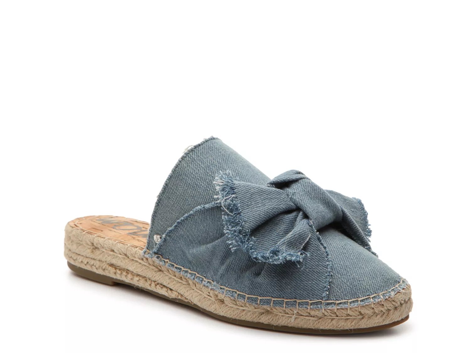 sam edelman lynda bow espadrille mule