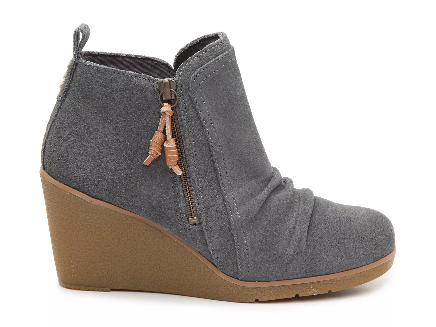 dsw wedge heel boots