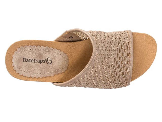 Bare traps discount flossey wedge sandal