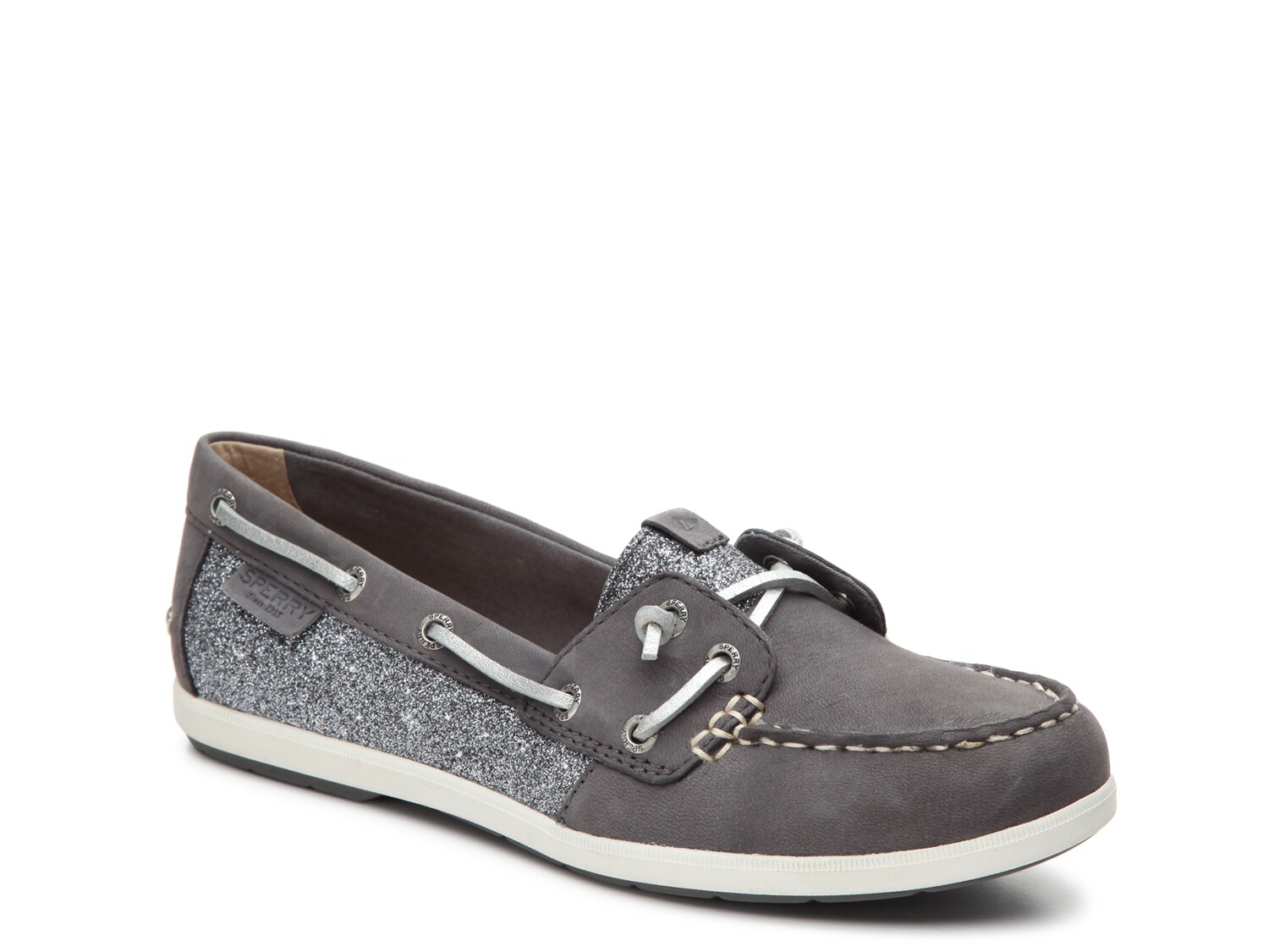 sperry coil ivy sparkle boat shoe