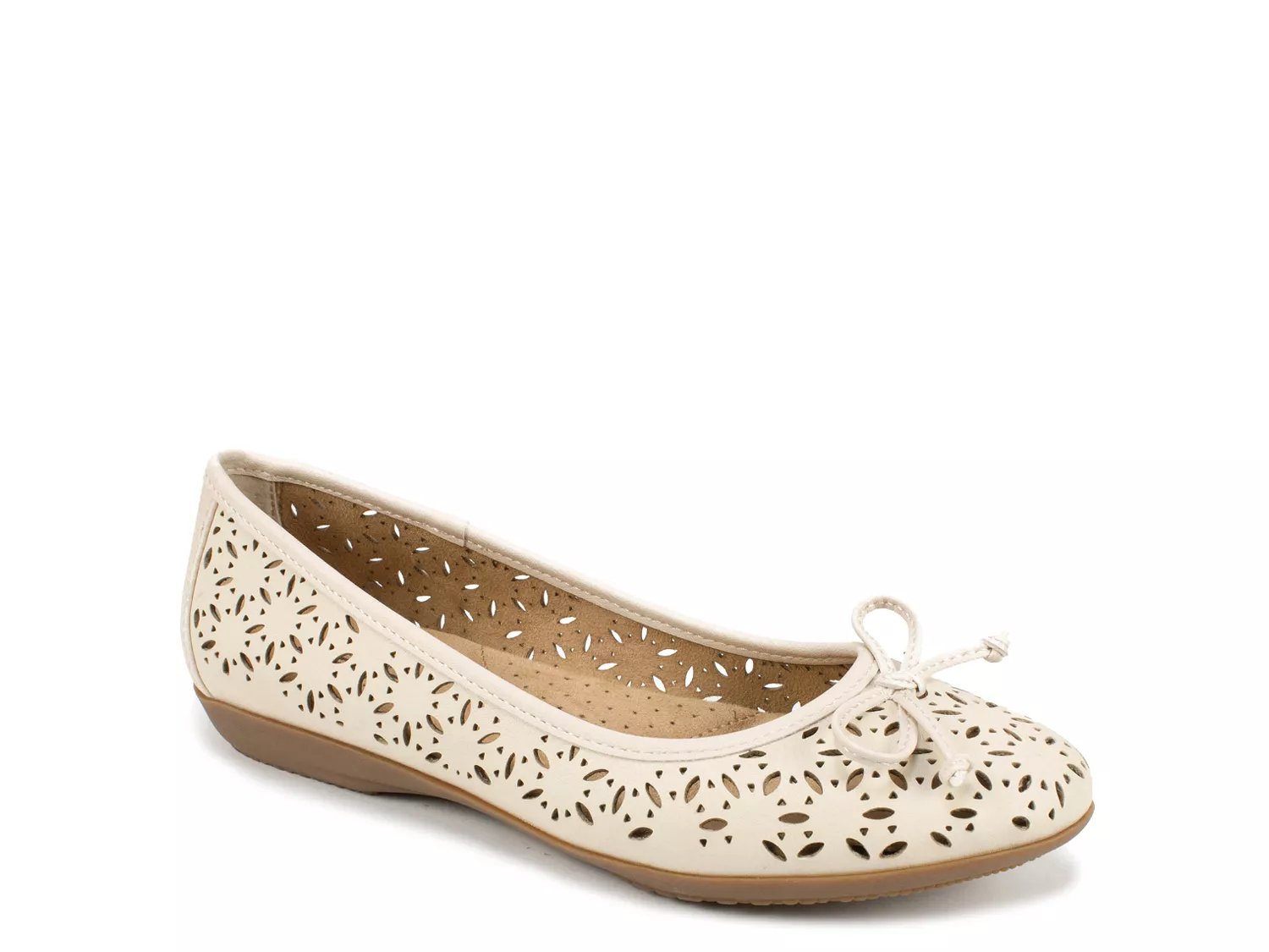 white mountain ballet flats