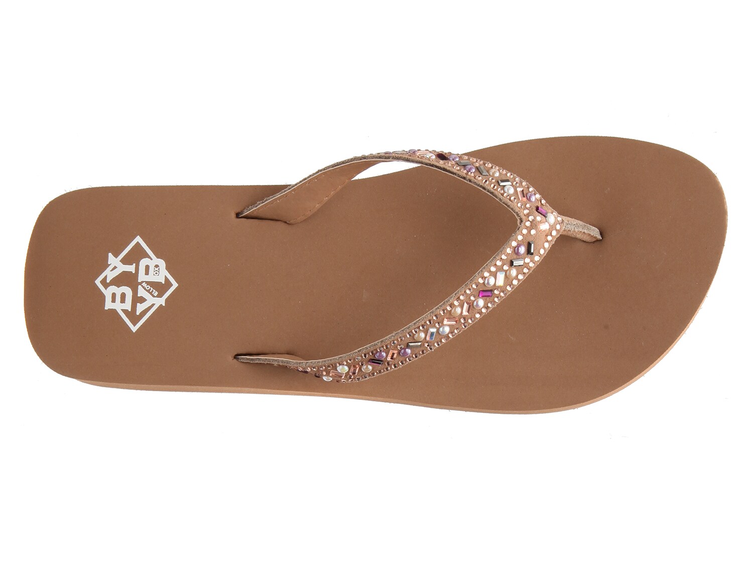 byyb elara wedge flip flop