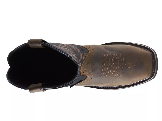Wolverine square steel toe boots deals