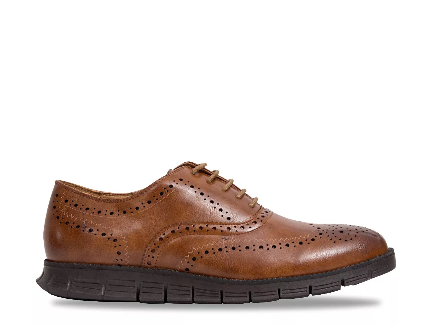 benton leather wingtip derby ii