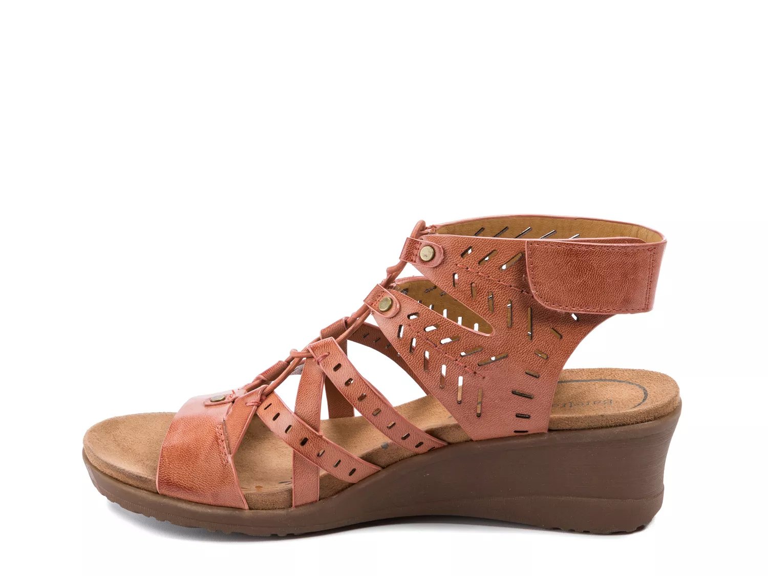 bare traps trella wedge sandal