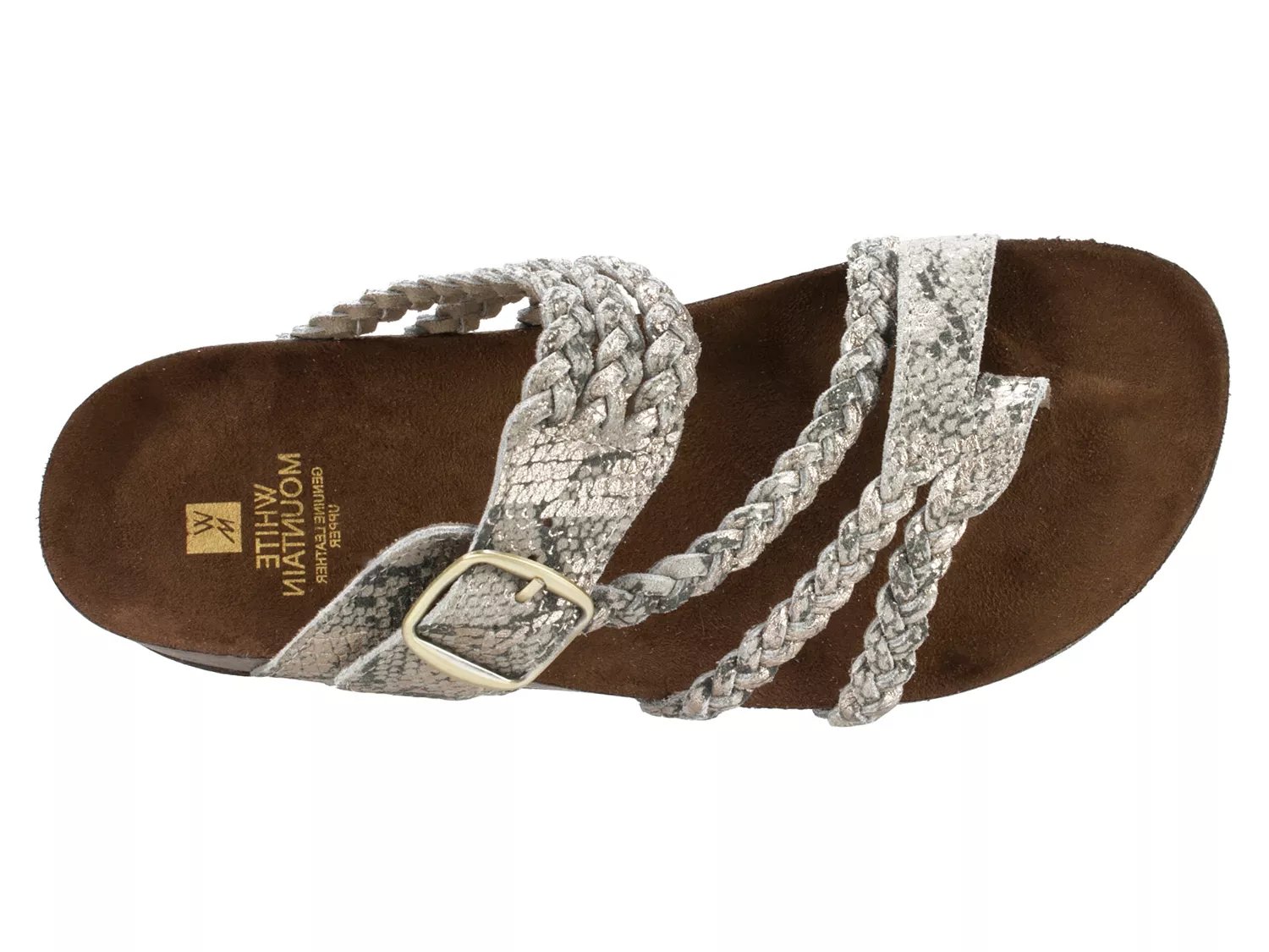 white mountain hayleigh flat sandals