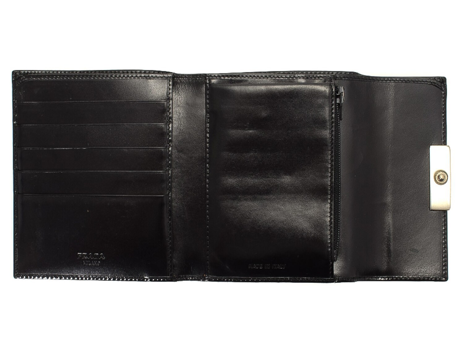 Prada - Vintage Luxury Compact Leather Wallet | DSW