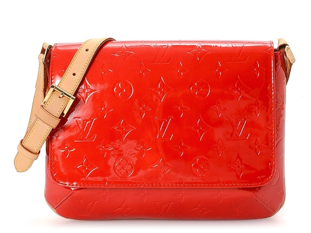 Louis+Vuitton+Thompson+Street+Shoulder+Bag+Orange+Monogram+Leather for sale  online