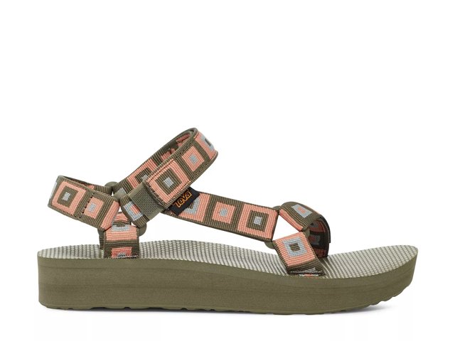 Teva Midform Universal Platform Sandal - Free Shipping | DSW