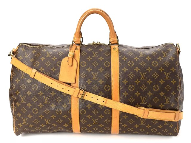 Louis Vuitton Vintage Luxury Keepall 55 Bandouliere Weekender