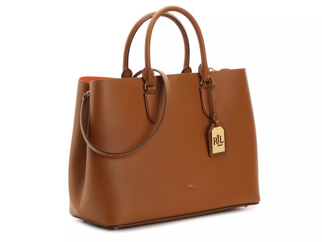 Lauren Ralph Lauren Dryden Marcy Leather Satchel Dsw