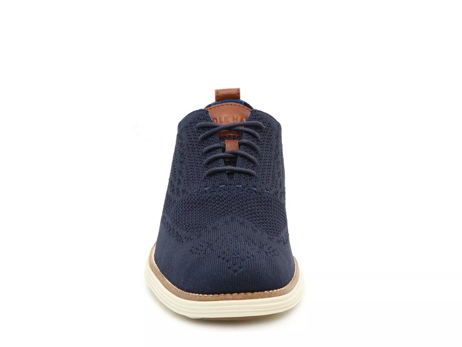 cole haan original grand stitchlite indigo blue wingtip oxfords