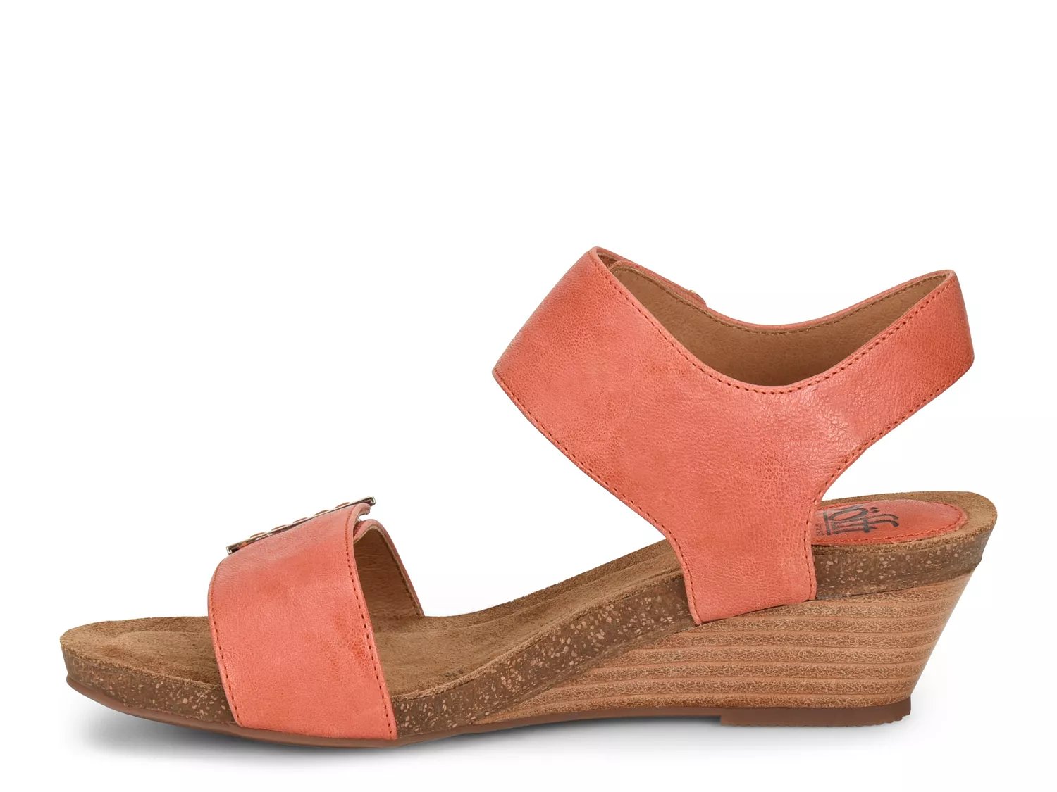sofft verdi leather wedge sandals