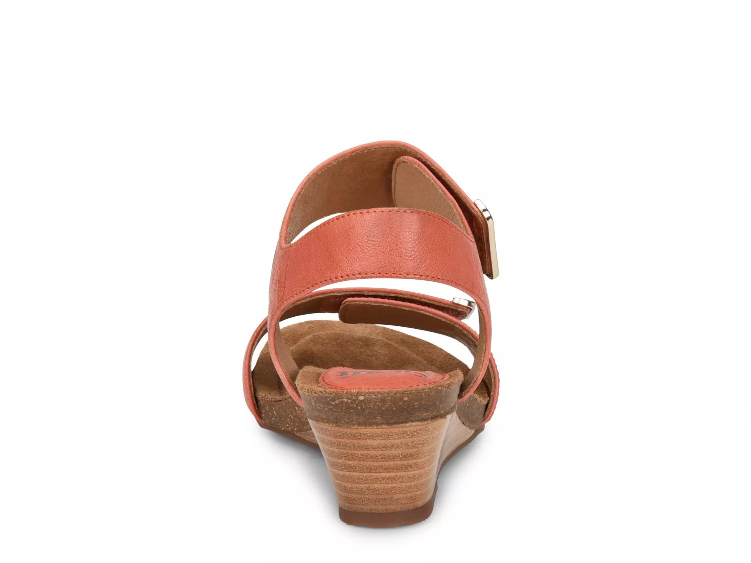 sofft verdi leather wedge sandals