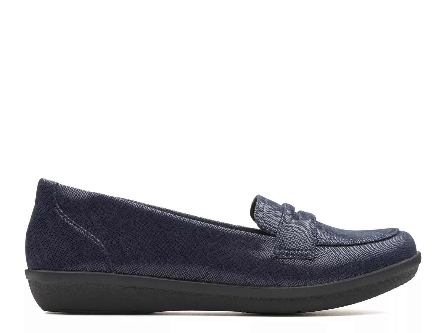 clarks ayla form penny loafer