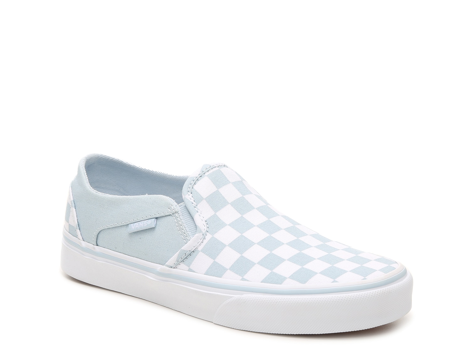 Vans Asher Checkered Slip-On Sneaker 