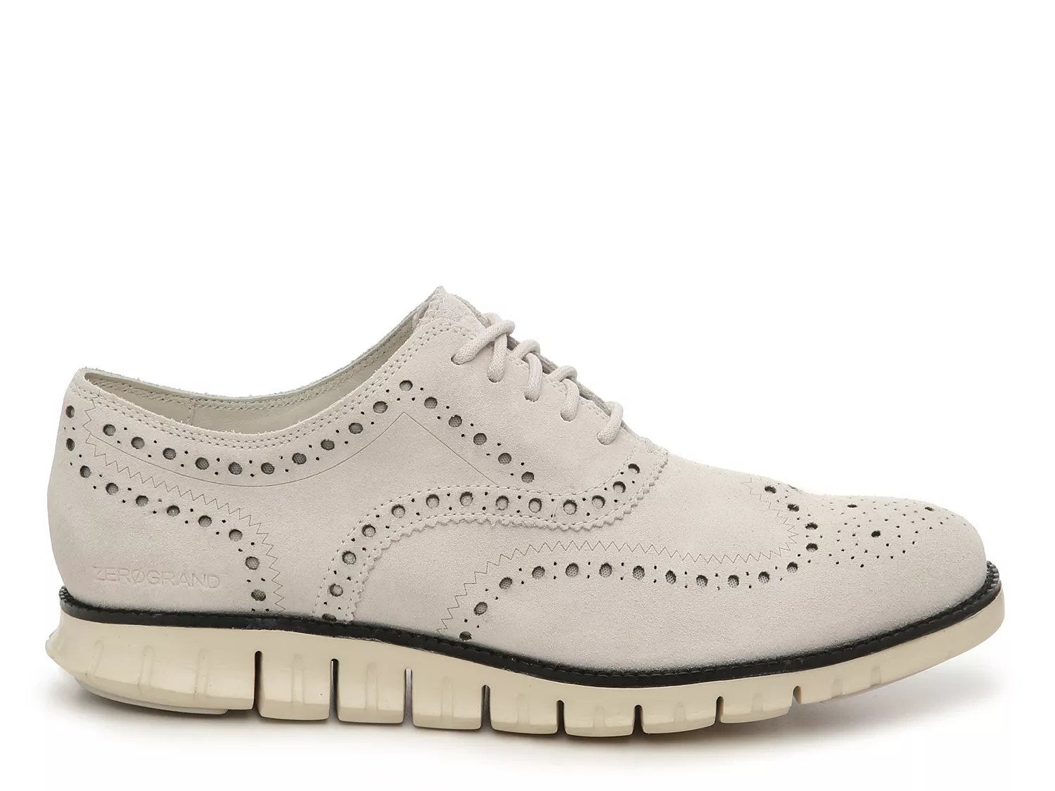 cole haan zerogrand wingtip oxford blue