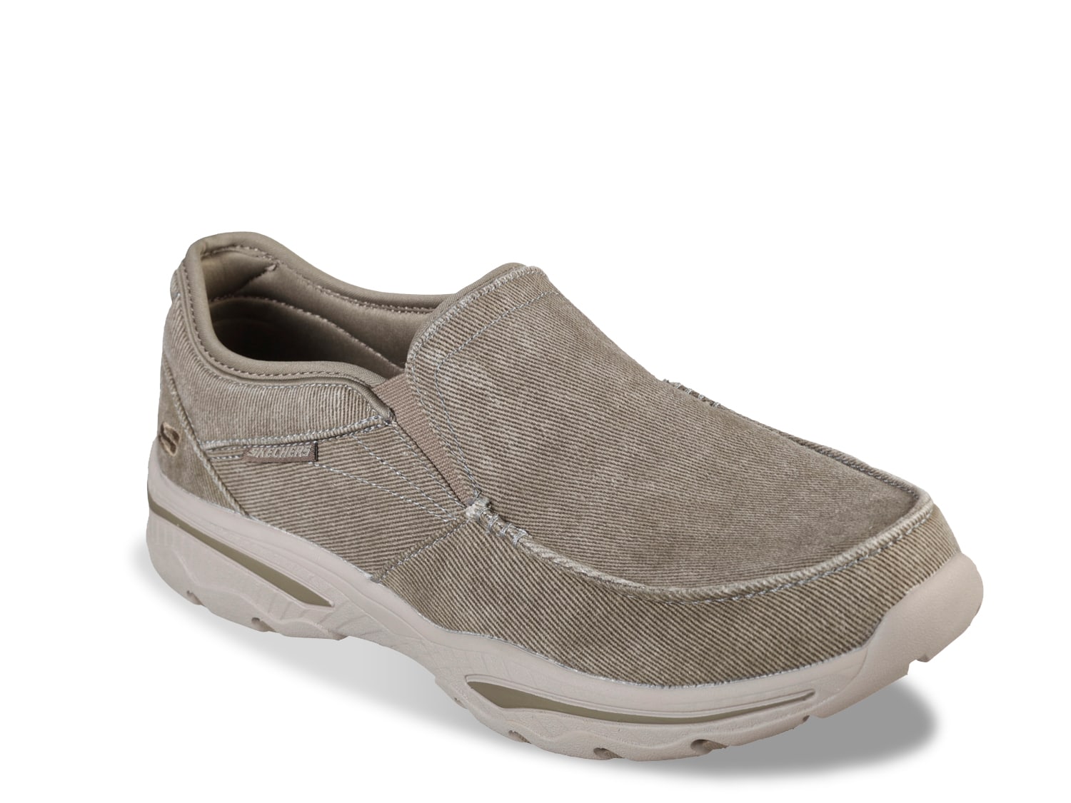Men's Brown Skechers Memory Foam Shoes 