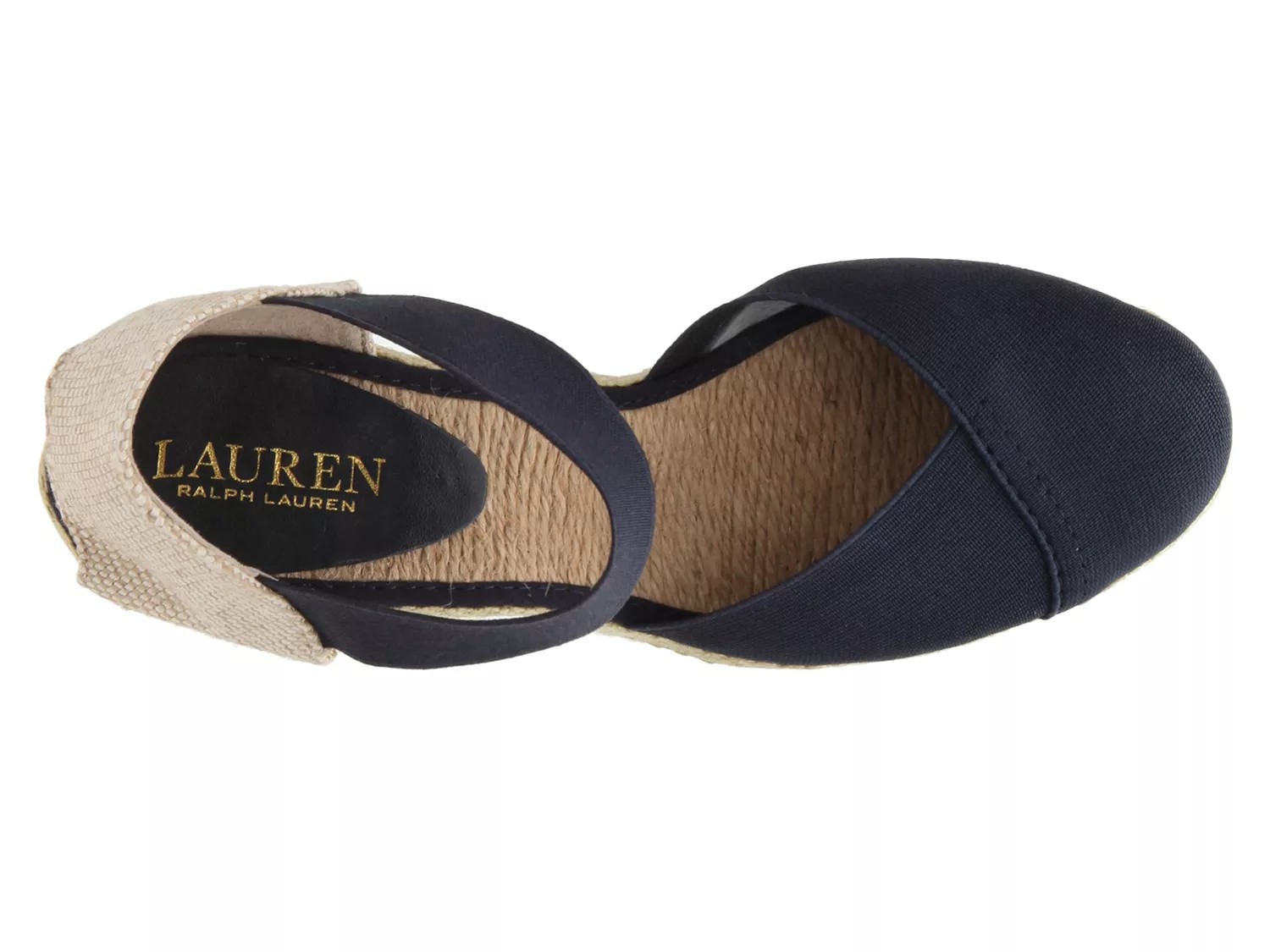 ralph lauren women's charla wedge sandal