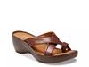 Willow Wedge Sandal Dark Brown view