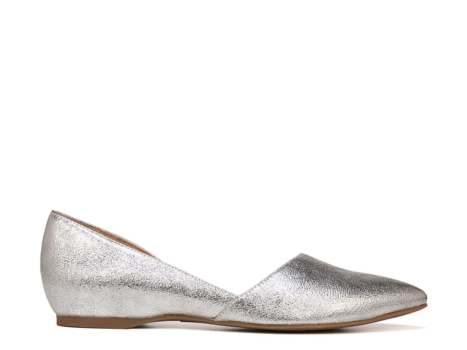 naturalizer tamara flat silver