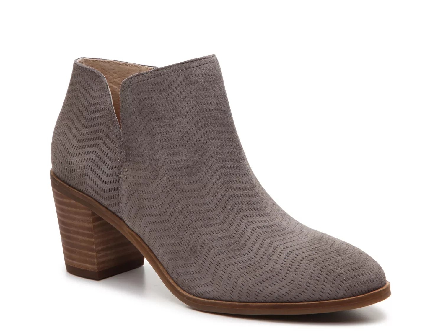 lucky brand pickla bootie grey