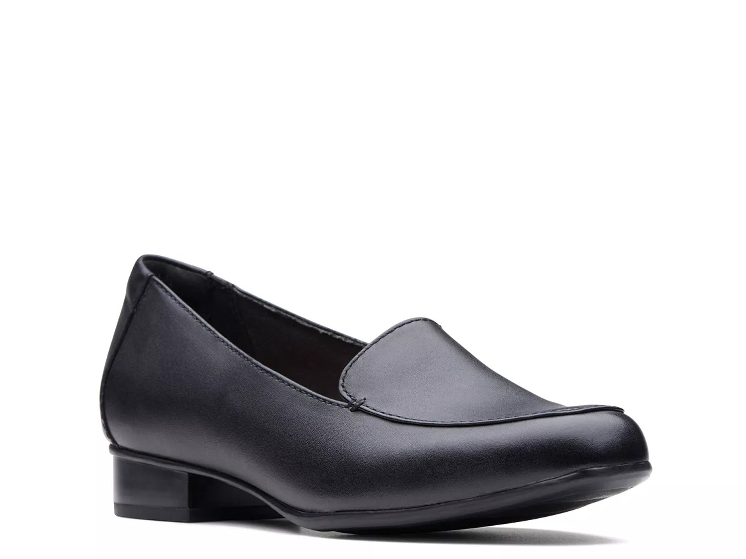 clarks juliet lora leather loafer
