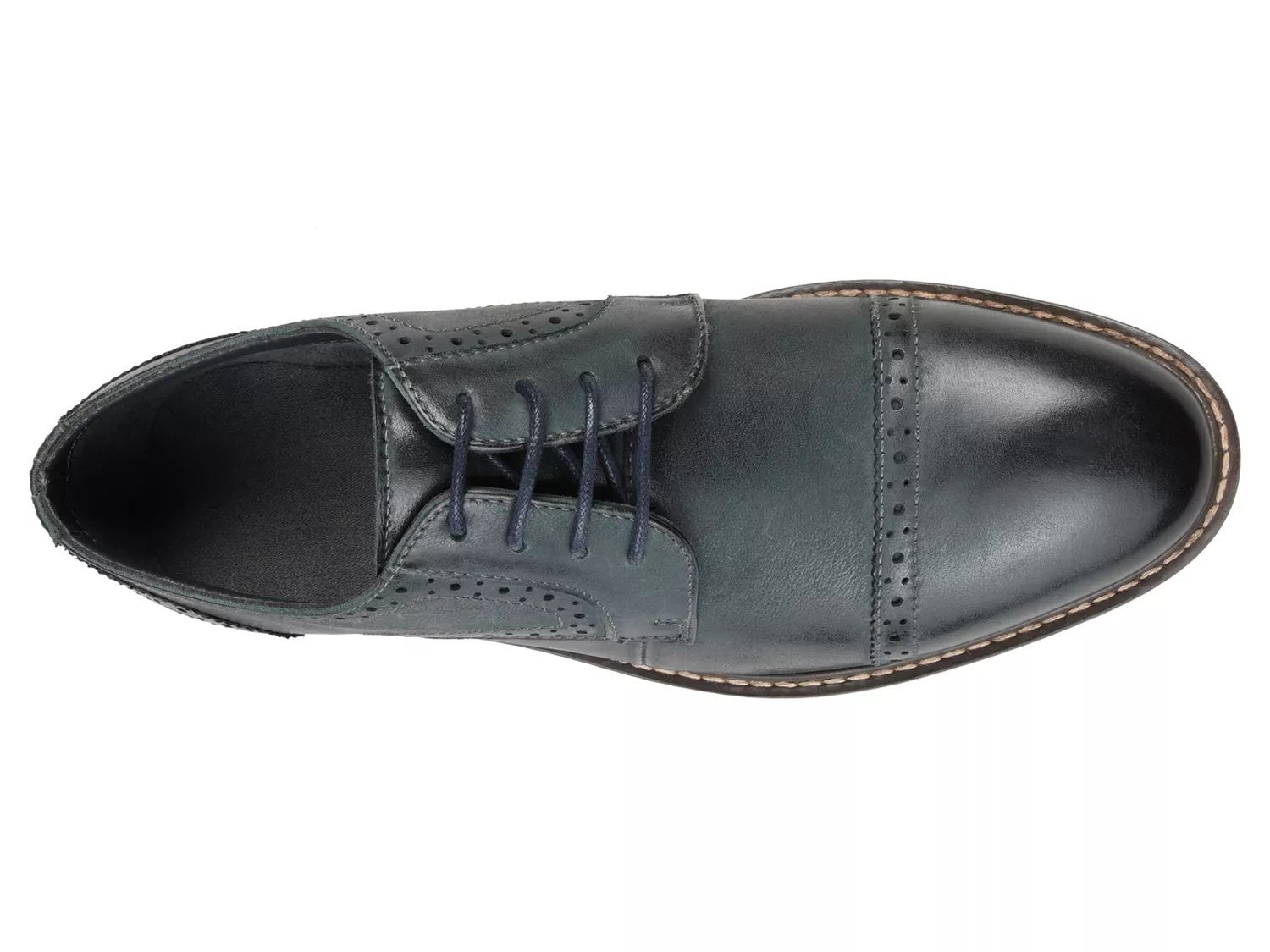 warren cap toe oxford