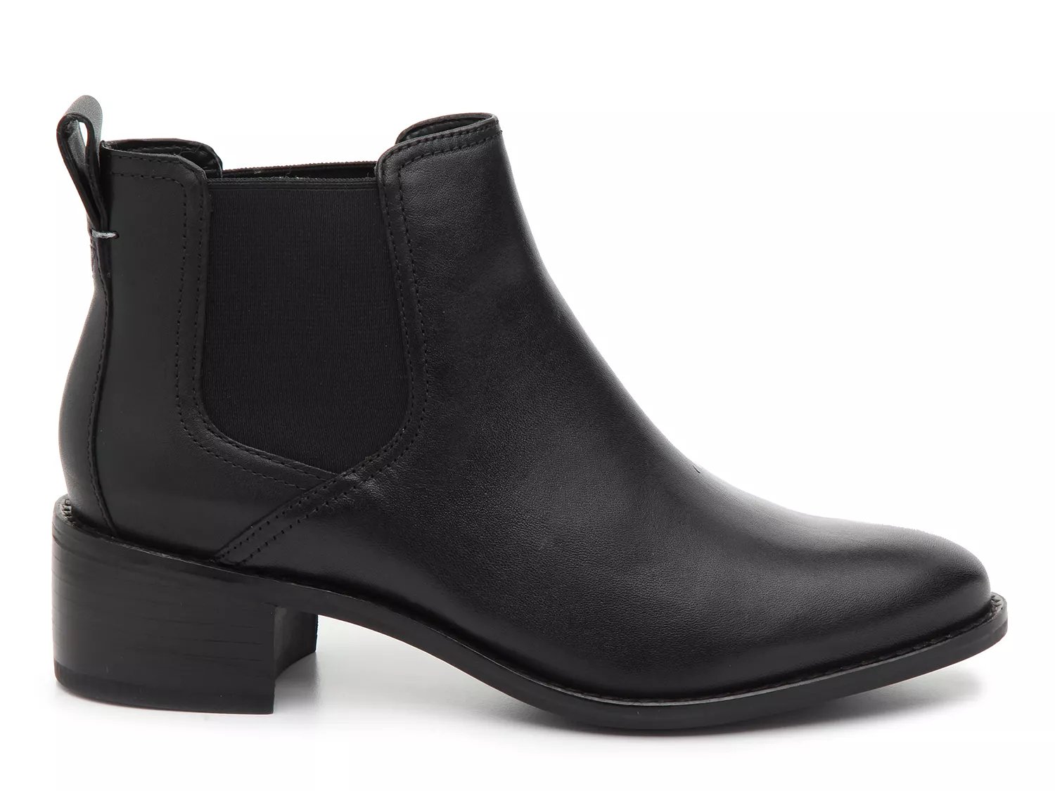 black chelsea bootie