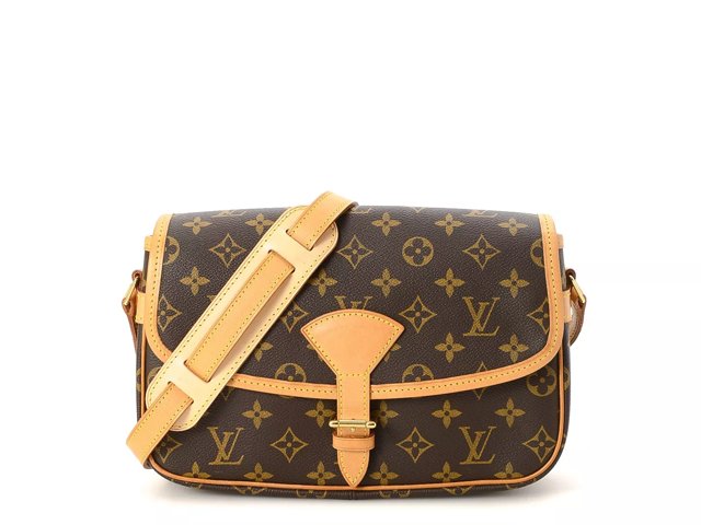 Louis+Vuitton+Chelsea+Shoulder+Bag+Brown+Canvas for sale online