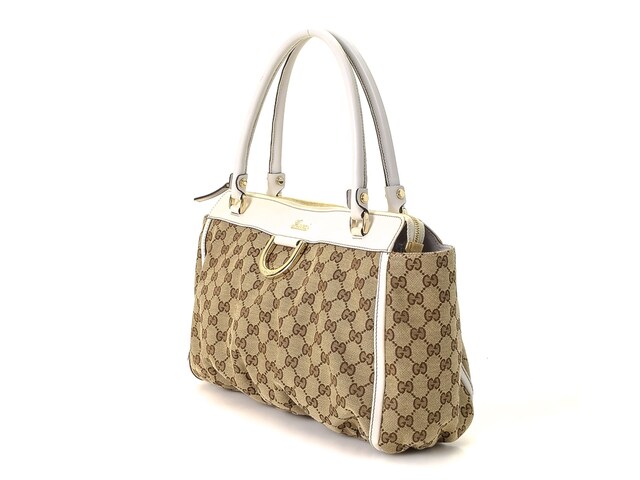 Gucci - Vintage Luxury Canvas D-Gold Tote - Free Shipping | DSW
